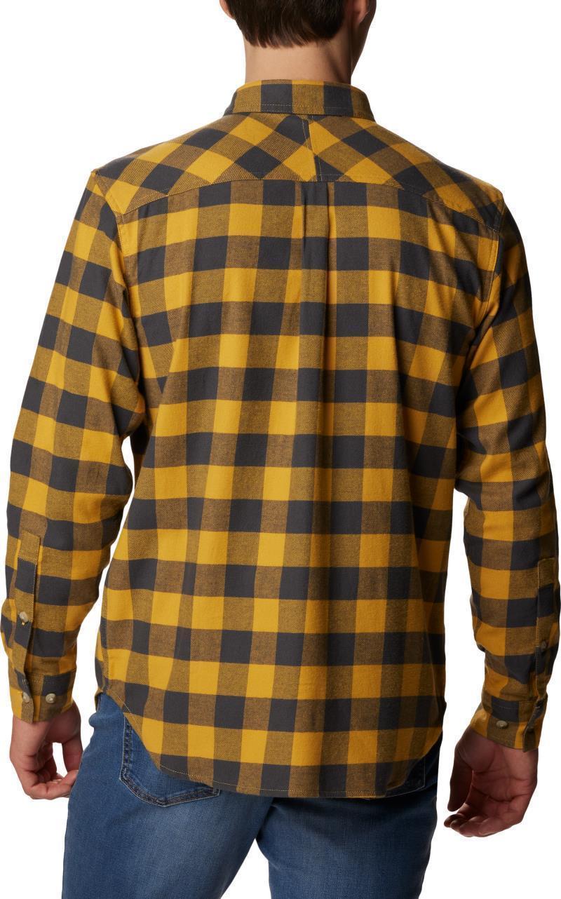 Flare Gun Stretch Flannel - Mens - Raw Honey Buffalo Check 3