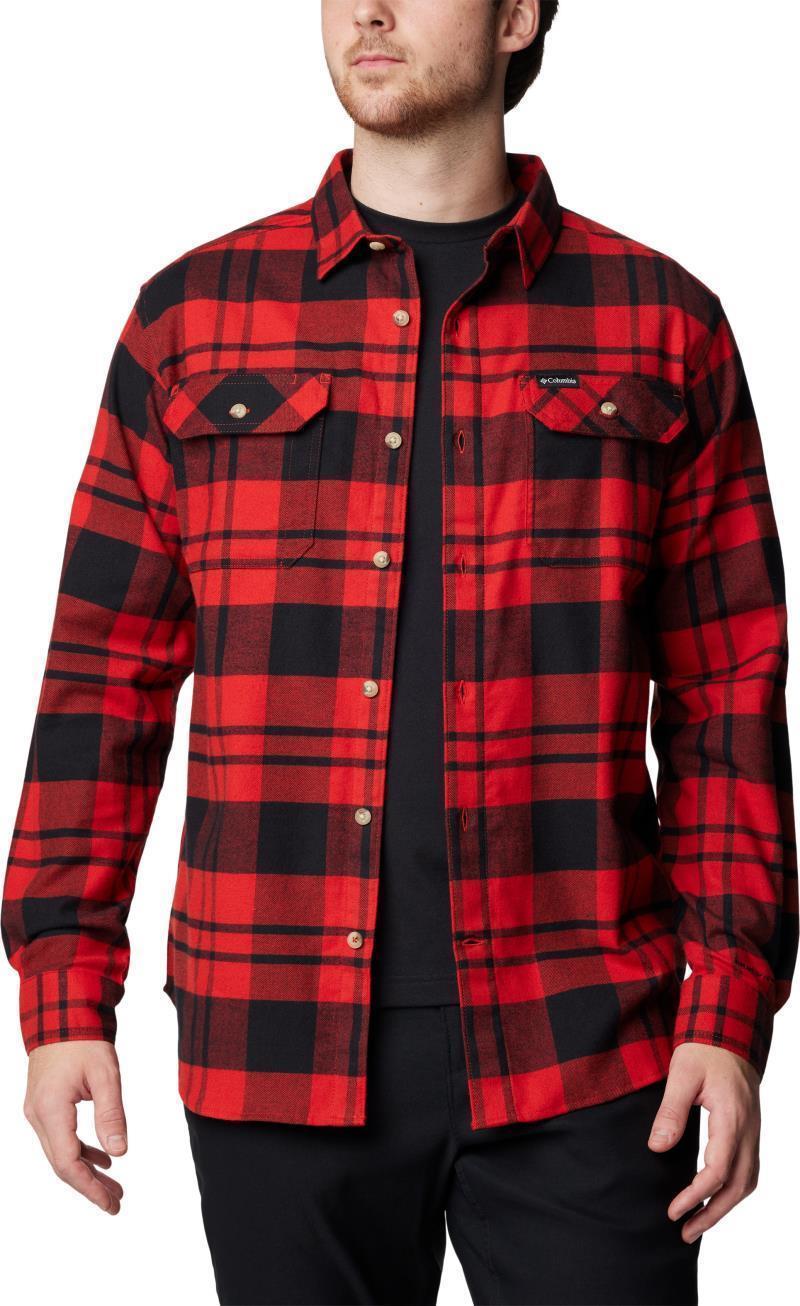Flare Gun Stretch Flannel - Mens - Sail Red River Crossing Plaid 3