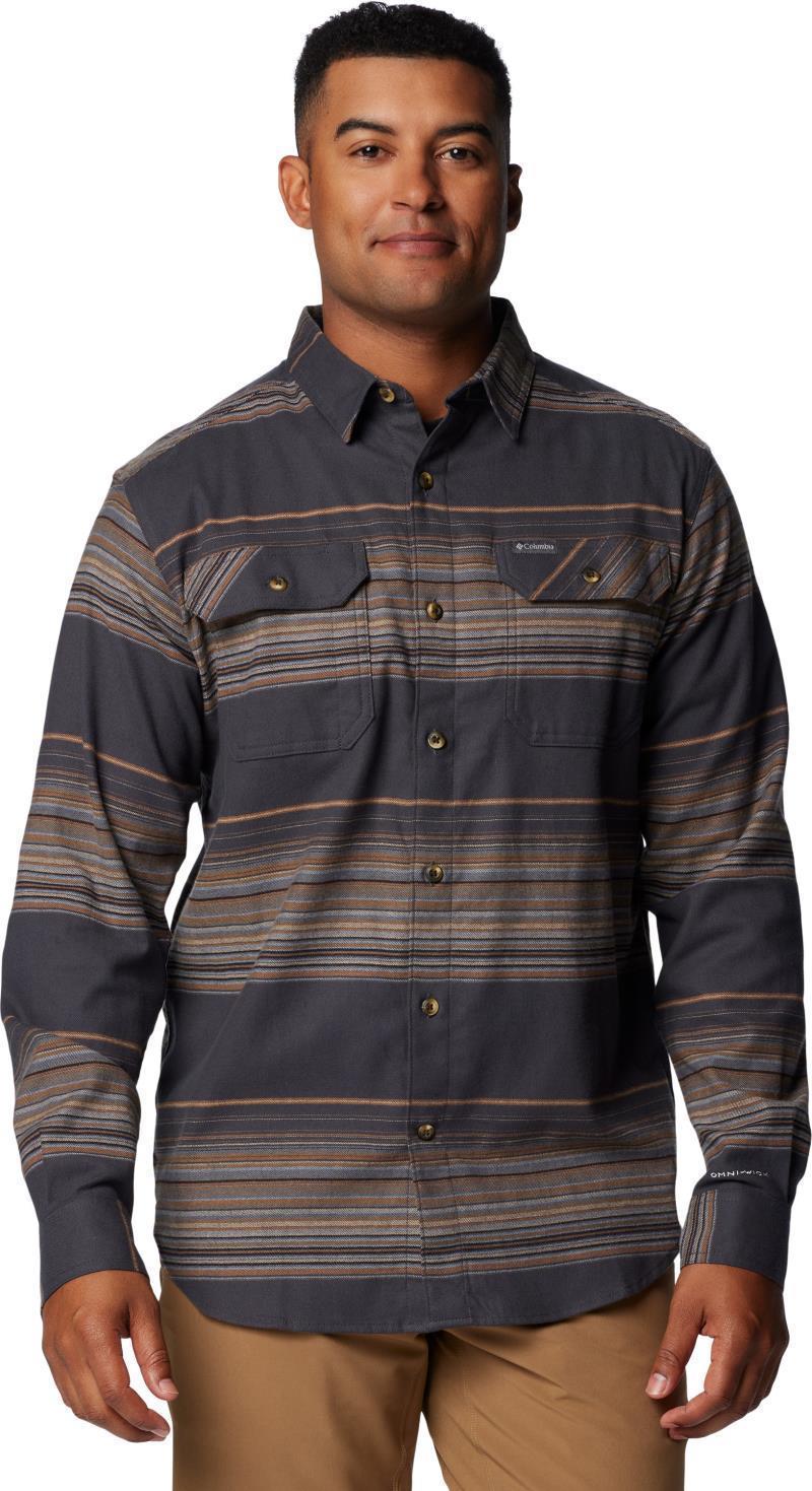 Flare Gun Stretch Flannel - Mens - Shark Vista Stripe 1