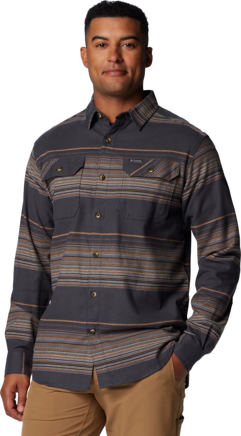 Flare Gun Stretch Flannel - Mens - Shark Vista Stripe 4
