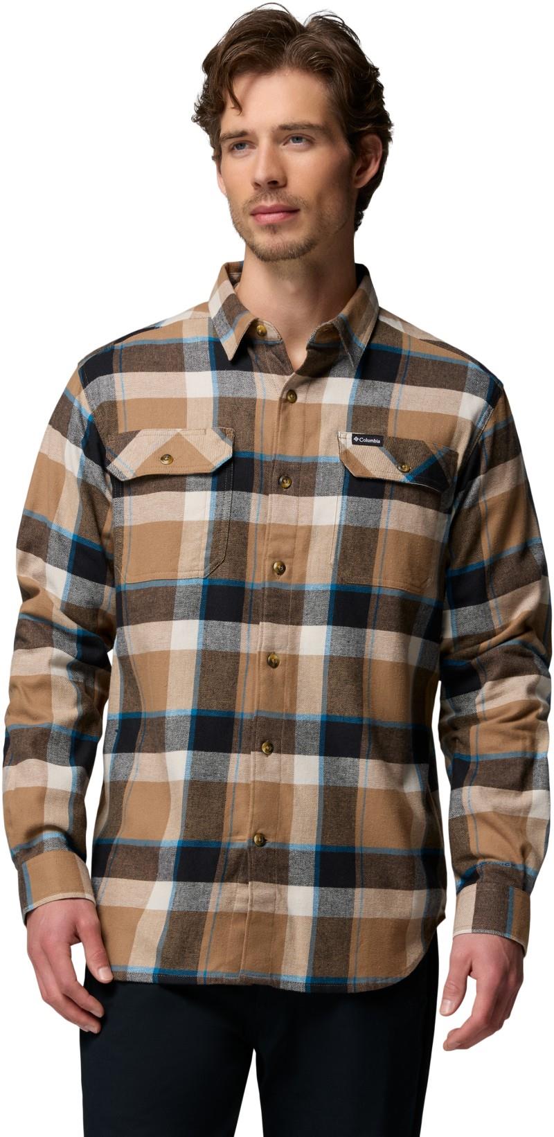 Flare Gun Stretch Flannel - Mens - delta daytrip 1