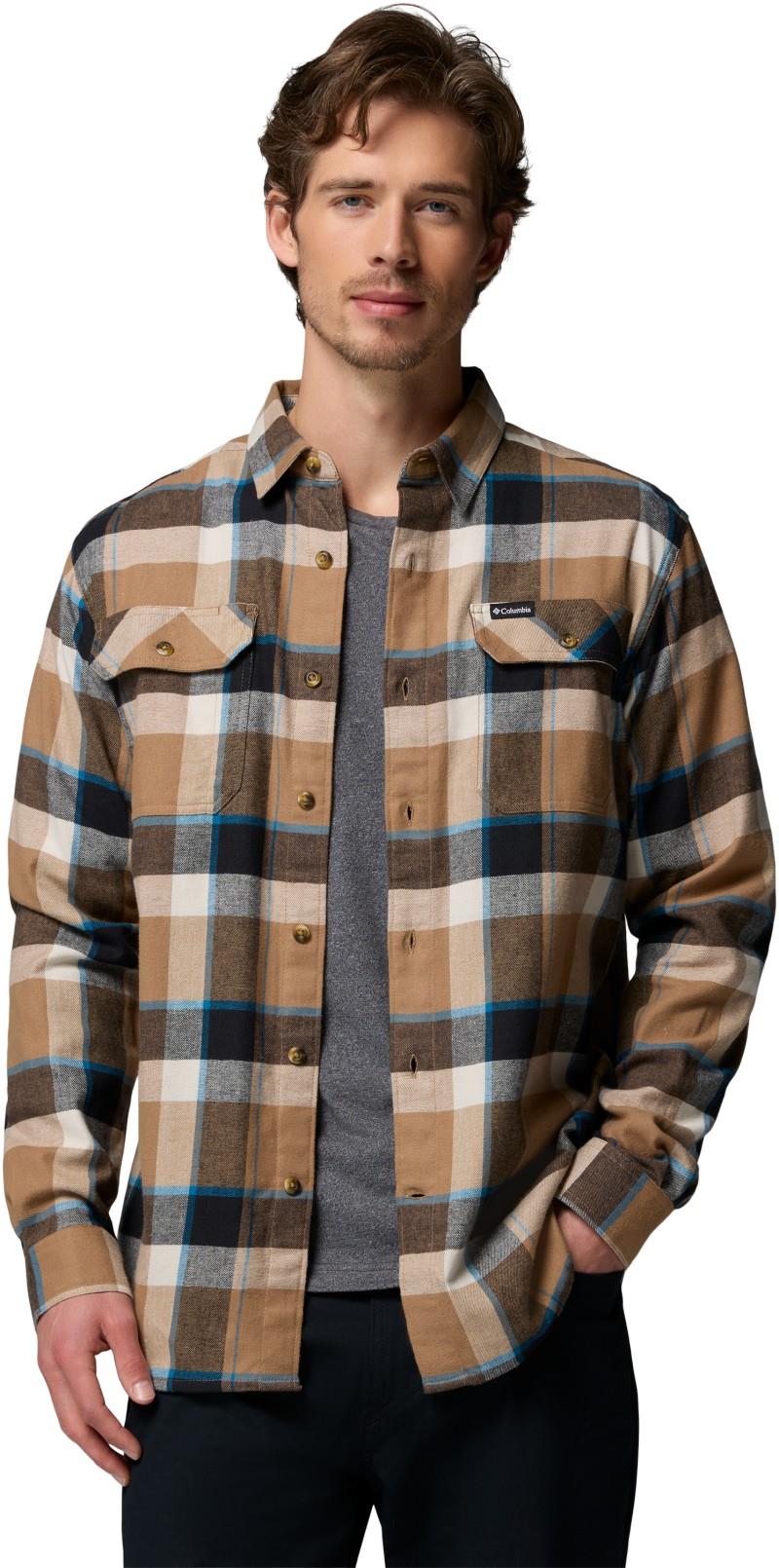Flare Gun Stretch Flannel - Mens - delta daytrip 1