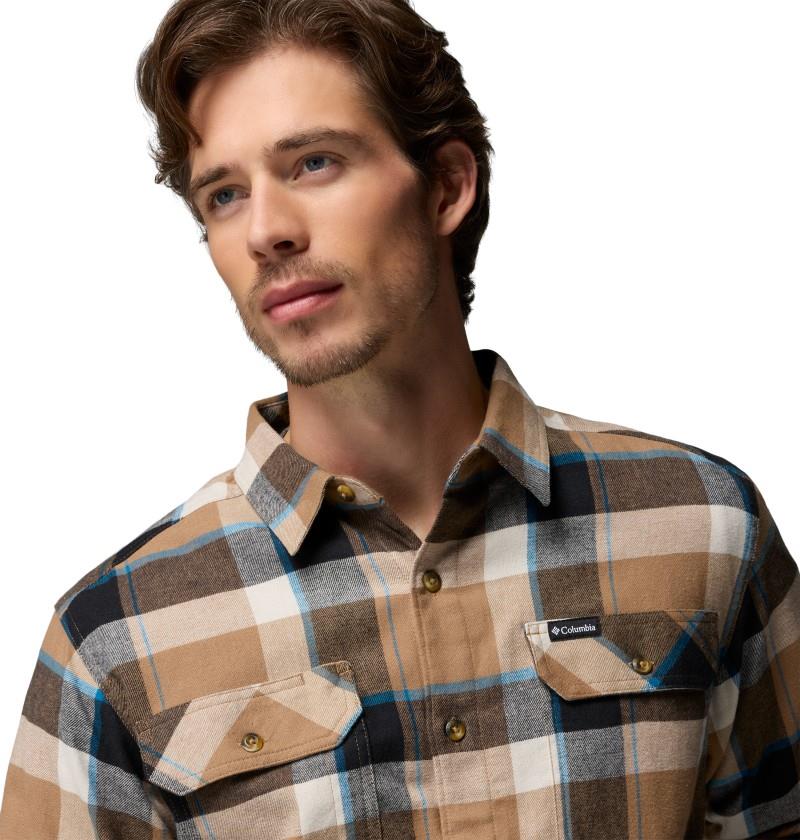 Flare Gun Stretch Flannel - Mens - delta daytrip 1