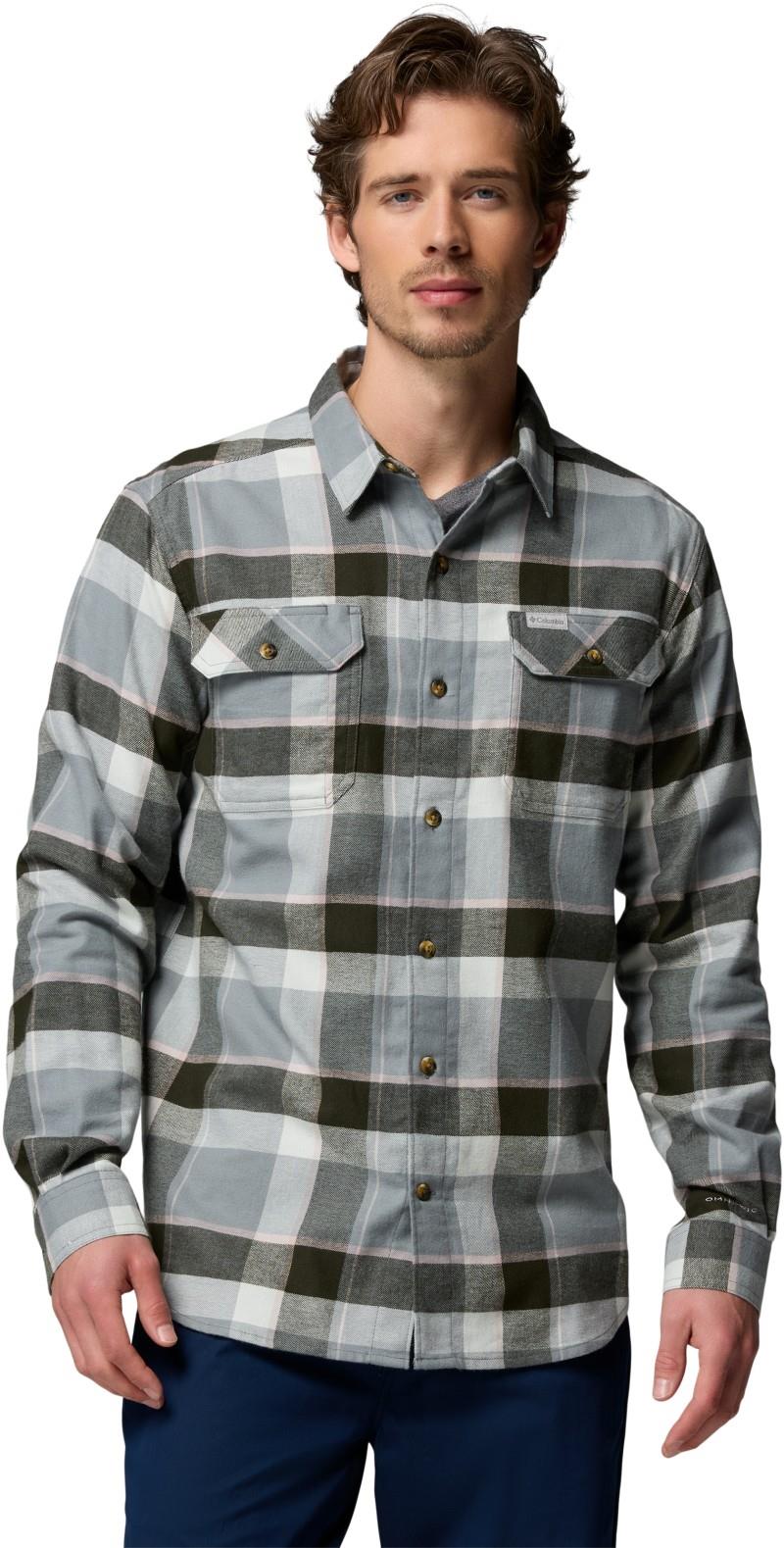 Flare Gun Stretch Flannel - Mens - sedona sage daytrip 1