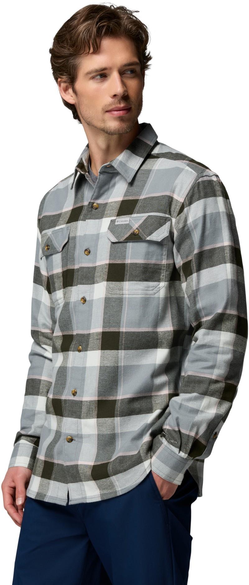 Flare Gun Stretch Flannel - Mens - sedona sage daytrip 1