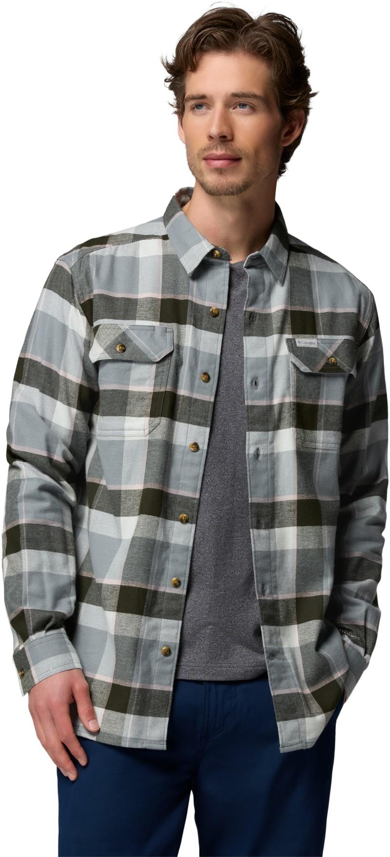 Flare Gun Stretch Flannel - Mens - sedona sage daytrip 1