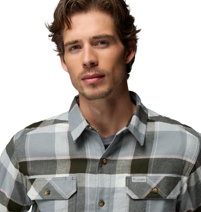 Flare Gun Stretch Flannel - Mens - sedona sage daytrip 1
