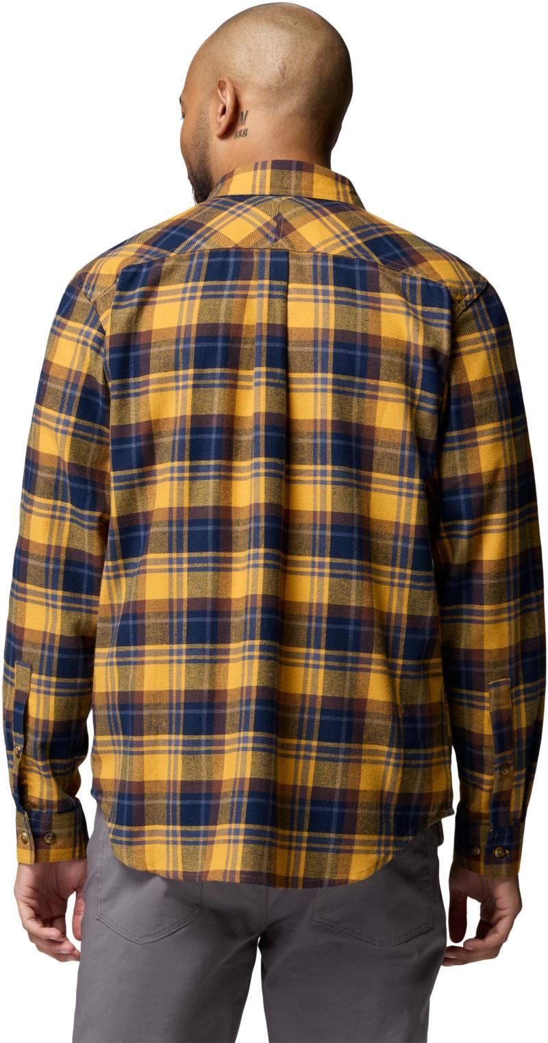 Flare Gun Stretch Flannel - Mens - squash dispersed plaid 1