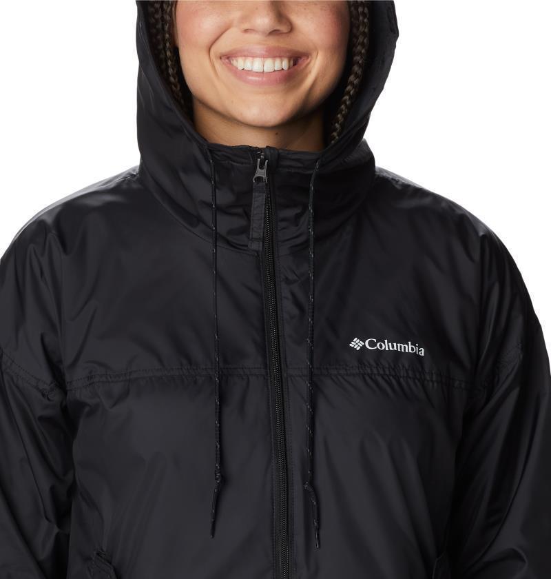 Flash Challenger Lined Windbreaker - Womens - Black 6