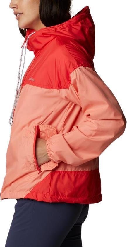 Flash Challenger Lined Windbreaker - Womens - Coral Reef / Hibiscus 4
