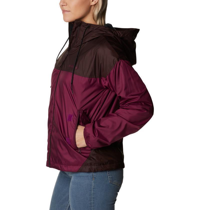 Flash Challenger Lined Windbreaker - Womens - Marionberry / New Cinder 4