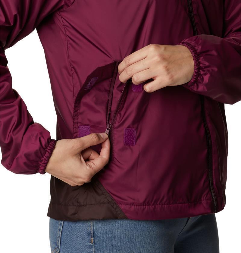 Flash Challenger Lined Windbreaker - Womens - Marionberry / New Cinder 7