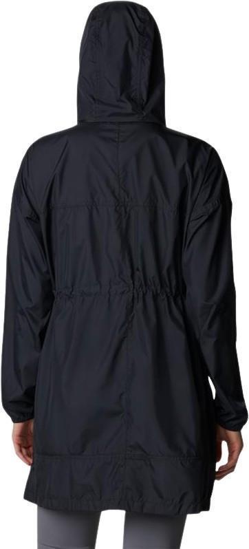 Flash Challenger Long Windbreaker - Womens - Black 2