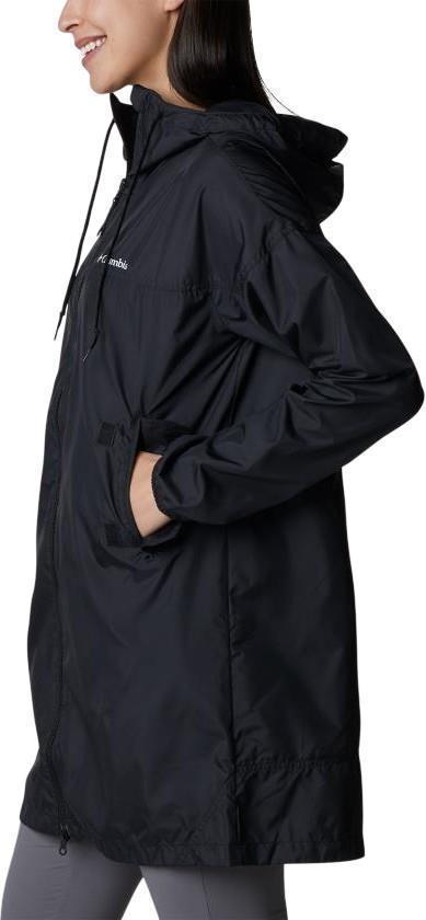 Flash Challenger Long Windbreaker - Womens - Black 3