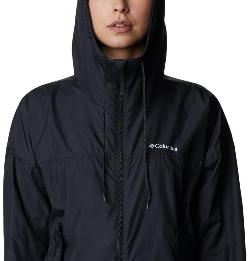 Flash Challenger Long Windbreaker - Womens - Black 6