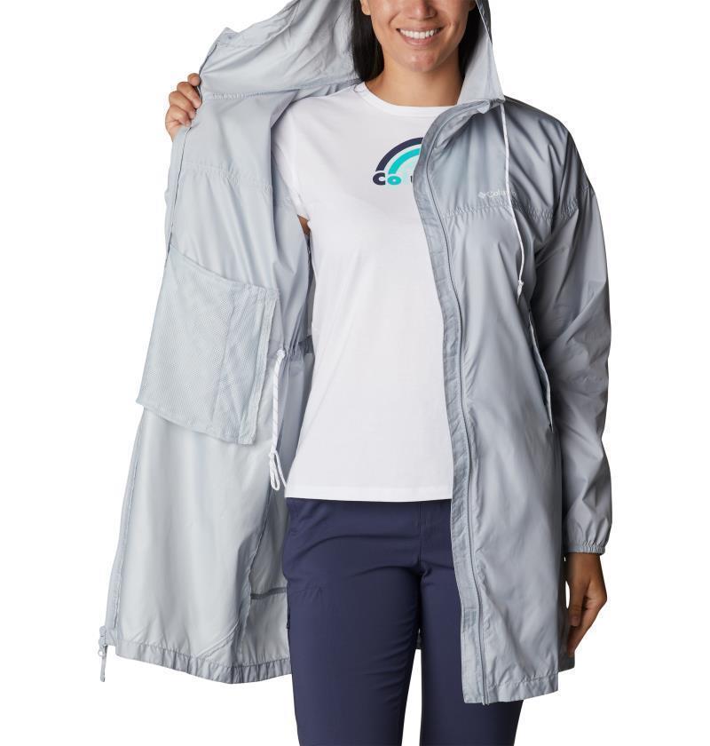Flash Challenger Long Windbreaker - Womens - Cirrus Grey 5