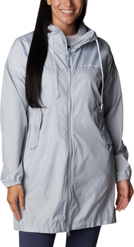 Flash Challenger Long Windbreaker - Womens - Cirrus Grey 1