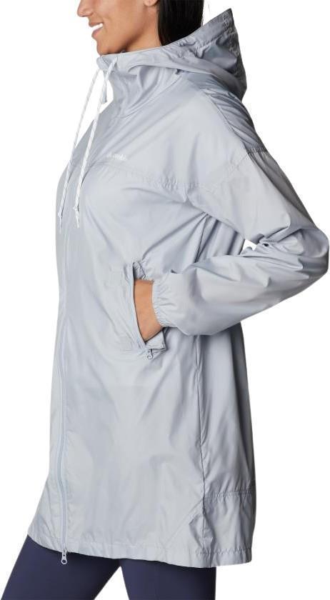 Flash Challenger Long Windbreaker - Womens - Cirrus Grey 3