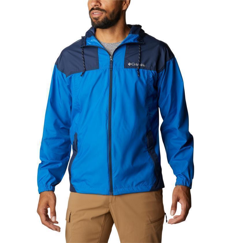 Flash Challenger Windbreaker - Mens - Bright Indigo / Collegiate Navy 1