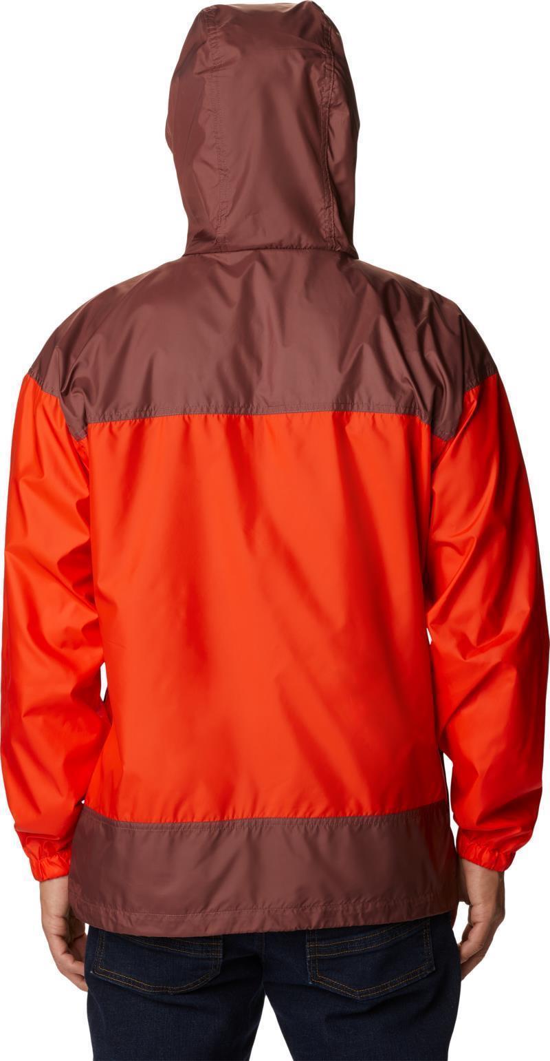 Flash Challenger Windbreaker - Mens - Spicy / Light Raisin 3