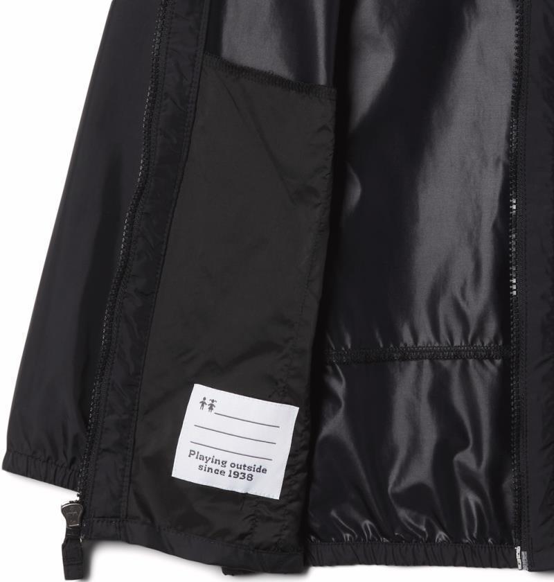 Flash Challenger Windbreaker - Youth Girls - Black 3