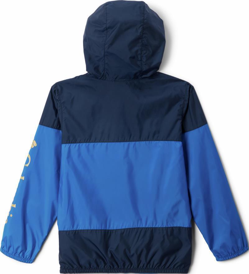 Flash Challenger Windbreaker - Youth Girls - Bright Indigo / Collegiate Navy 2