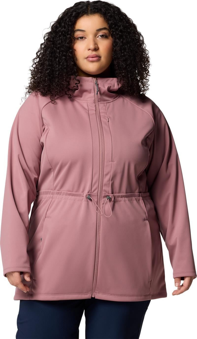 Flora Park II Softshell Jacket, Extended - Womens - fig 1