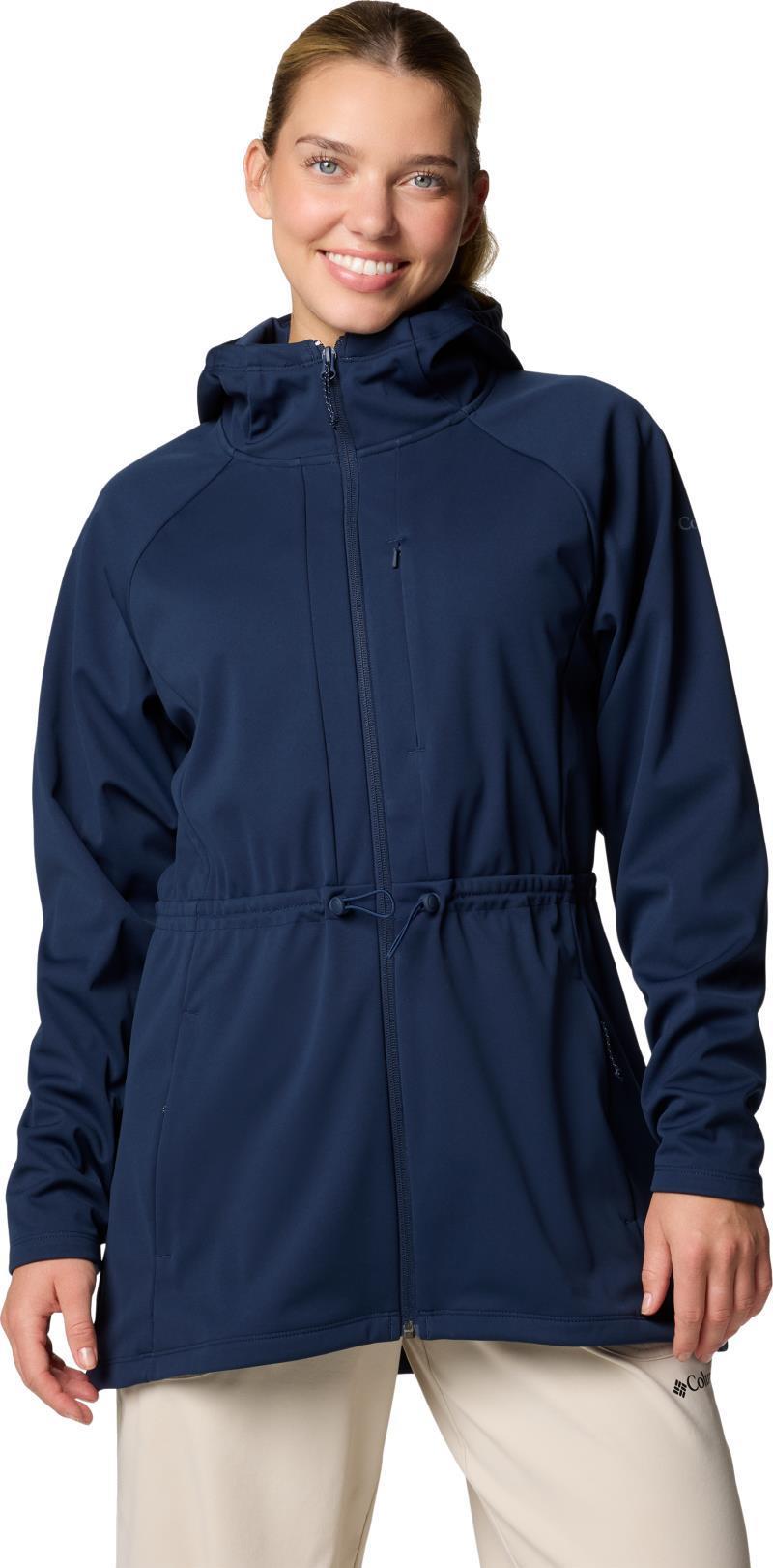 Flora Park II Softshell Jacket - Womens - Collegiate Navy 1