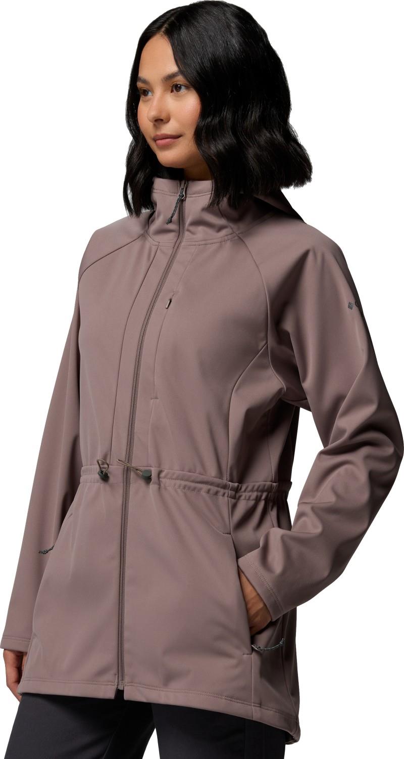 Flora Park II Softshell Jacket - Womens - iron 1