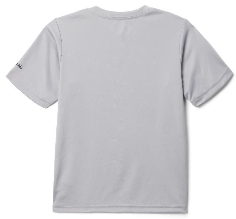 Fork Stream SS Graphic Shirt - Youth Boys - Columbia Grey / Lakeside Badge 2