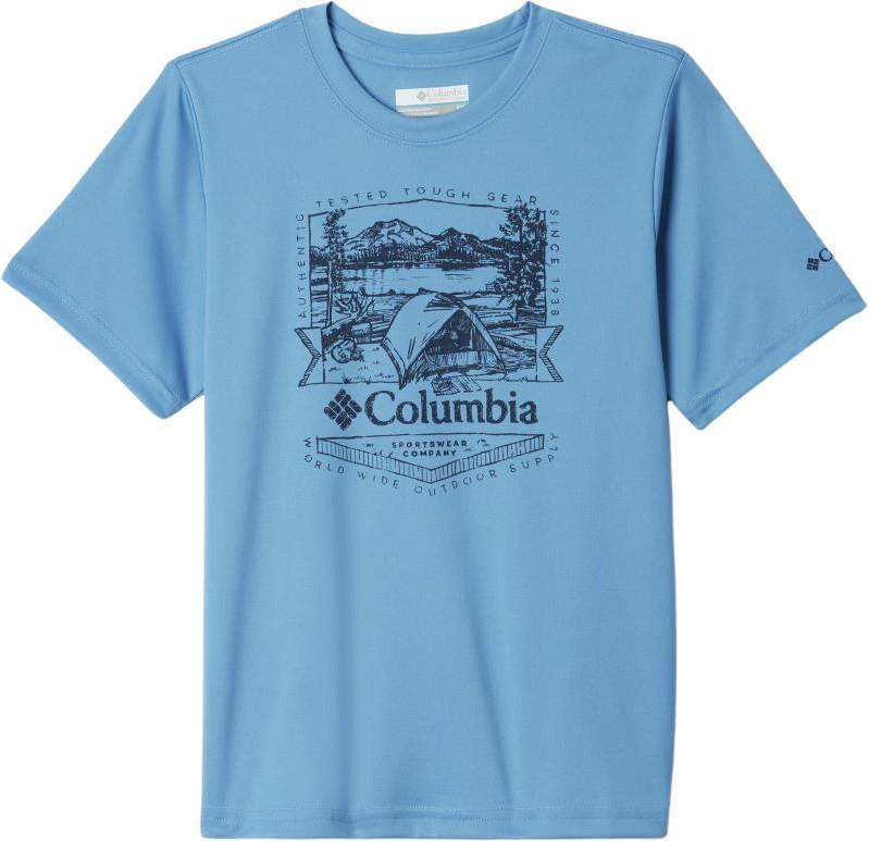 Fork Stream SS Graphic Shirt - Youth Boys - Skyler / Lakeside Badge 1
