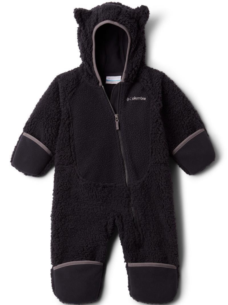 Foxy Baby Sherpa Bunting - Infant - Black 1