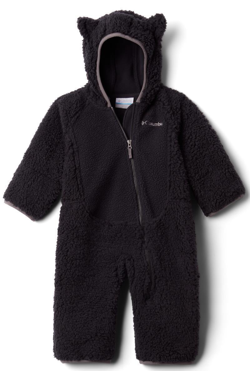 Foxy Baby Sherpa Bunting - Infant - Black 2