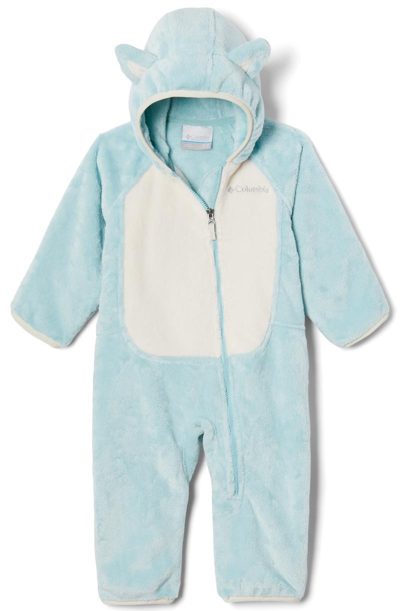 Foxy Baby Sherpa Bunting - Infant - aqua haze / chalk 1