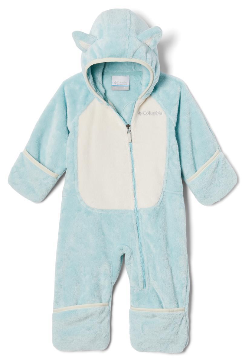 Foxy Baby Sherpa Bunting - Infant - aqua haze / chalk 1