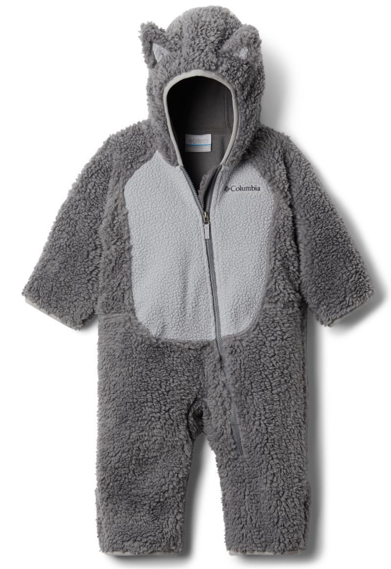 Foxy Baby Sherpa Bunting - Infant - city grey / columbia grey 1