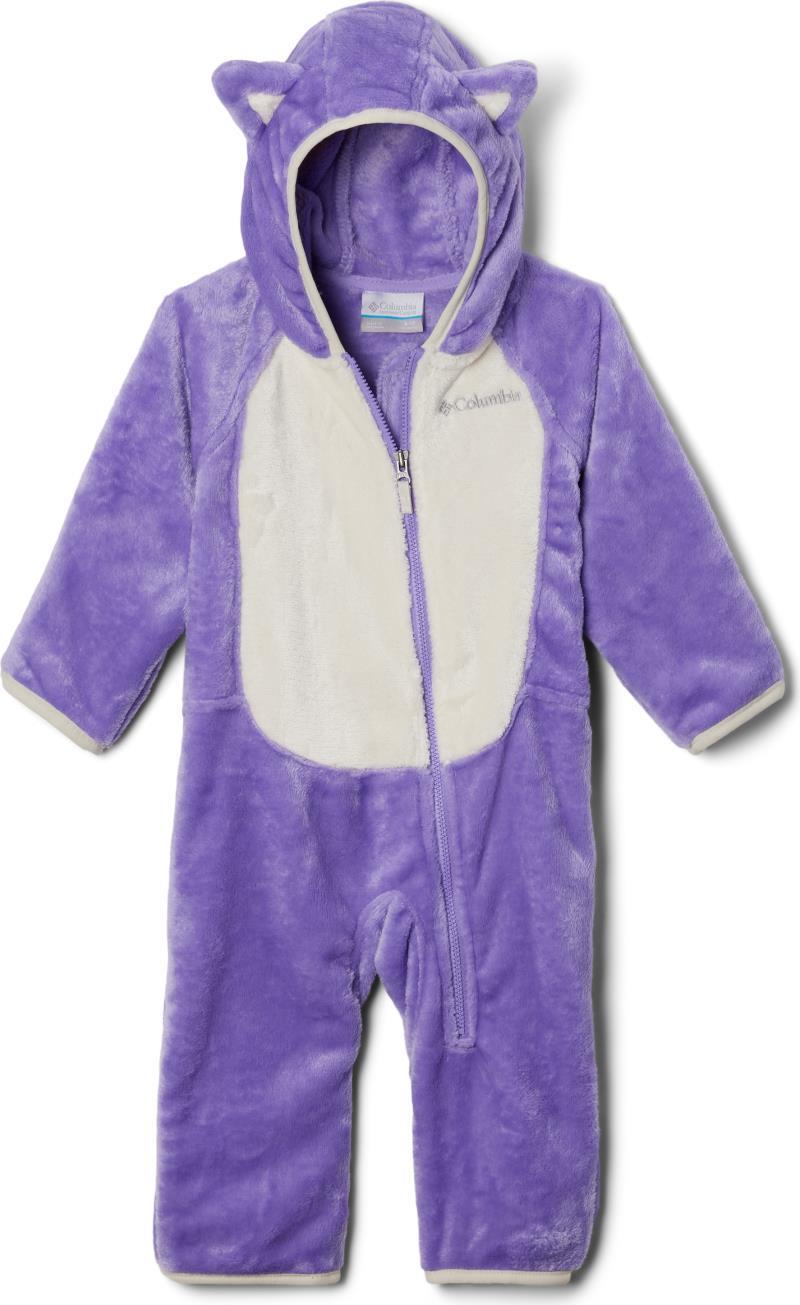 Foxy Baby Sherpa Bunting - Infant - paisley purple / chalk 1