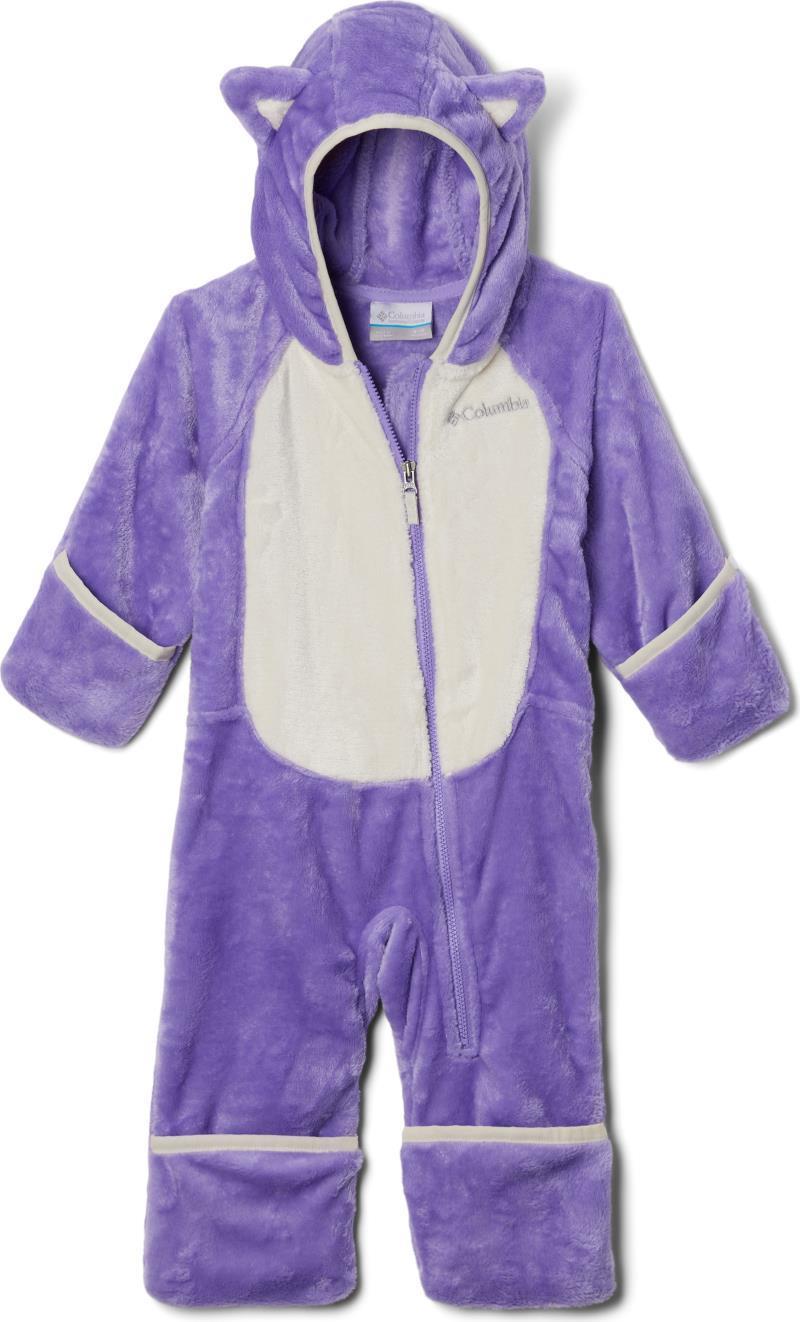 Foxy Baby Sherpa Bunting - Infant - paisley purple / chalk 1