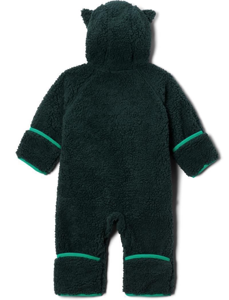 Foxy Baby Sherpa Bunting - Infant - spruce / dark lime 1