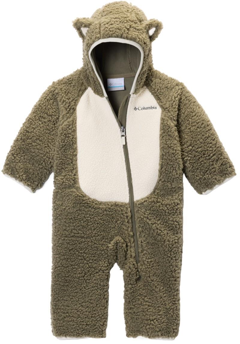 Foxy Baby Sherpa Bunting - Infant - stone green / chalk 1