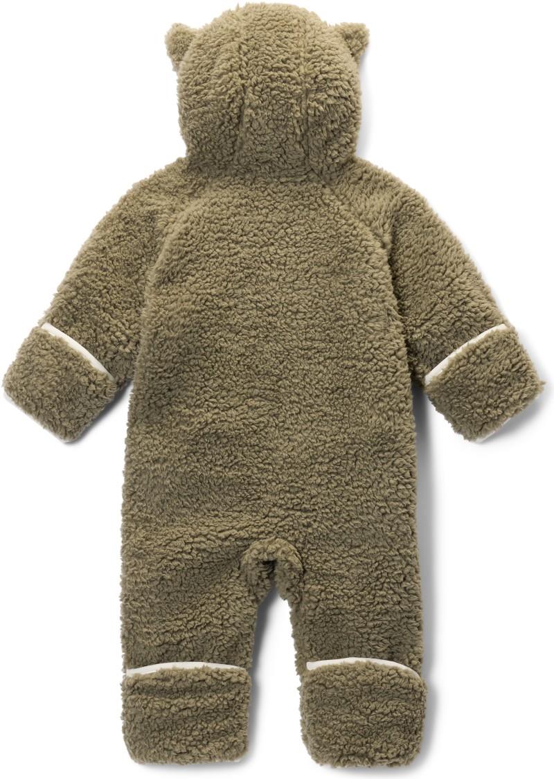 Foxy Baby Sherpa Bunting - Infant - stone green / chalk 1