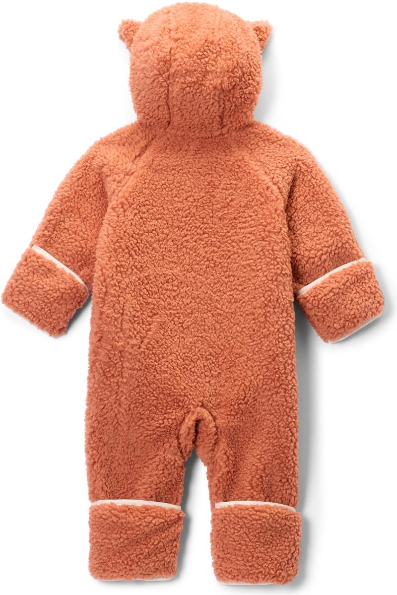 Foxy Baby Sherpa Bunting - Infant - teak brown / chalk 1