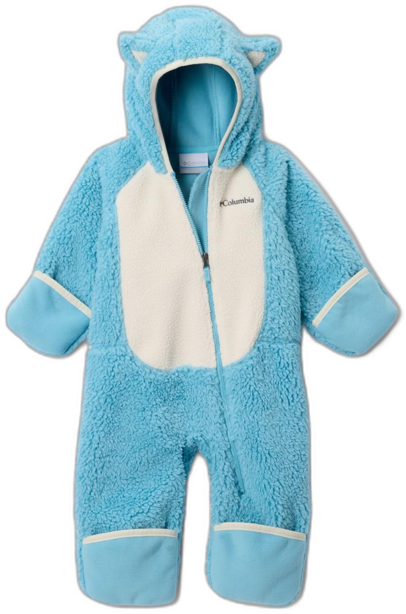 Foxy Baby Sherpa Bunting - Infant - vintage blue / chalk 1