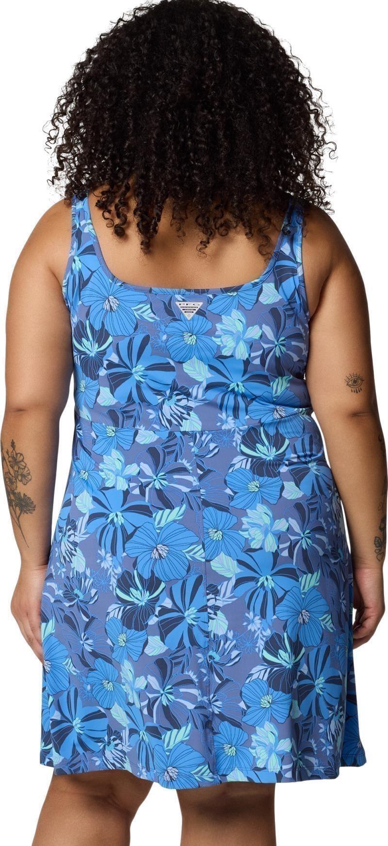 Freezer III Dress, Extended - Womens - bluebell retropical 1