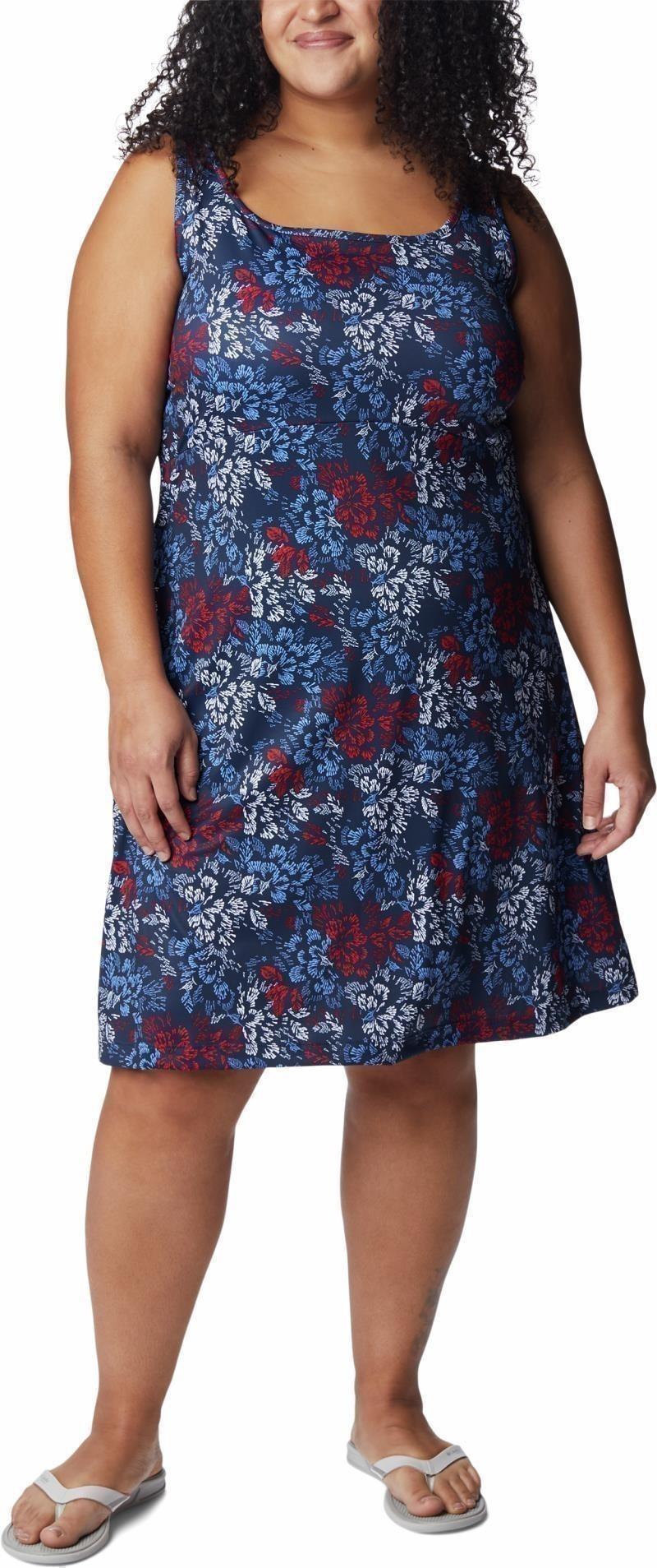 Freezer III Dress, Extended - Womens - collegiate navy deep sea dash 1