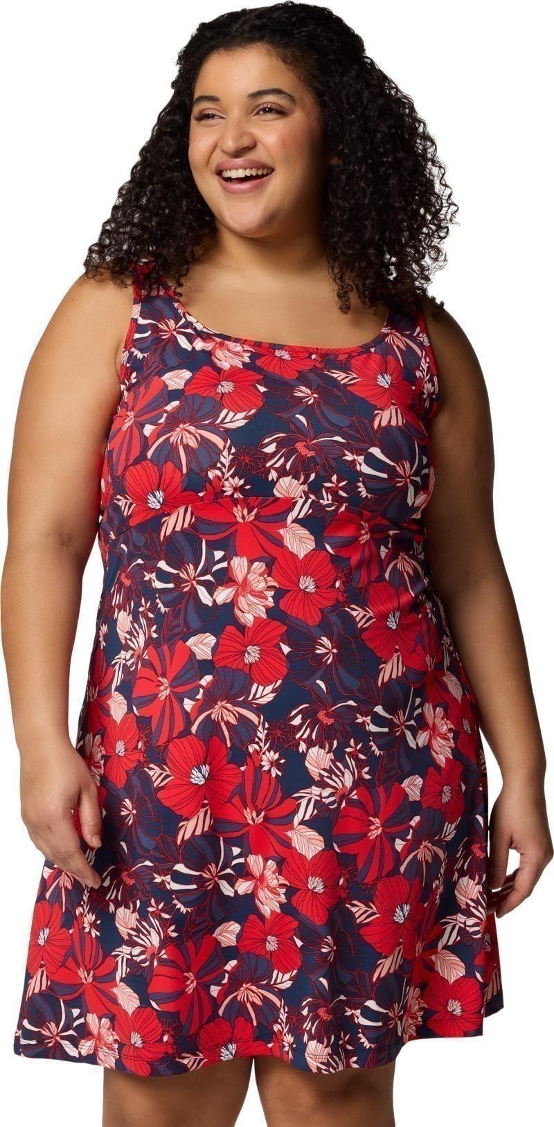 Freezer III Dress, Extended - Womens - collegiate navy retropical 1