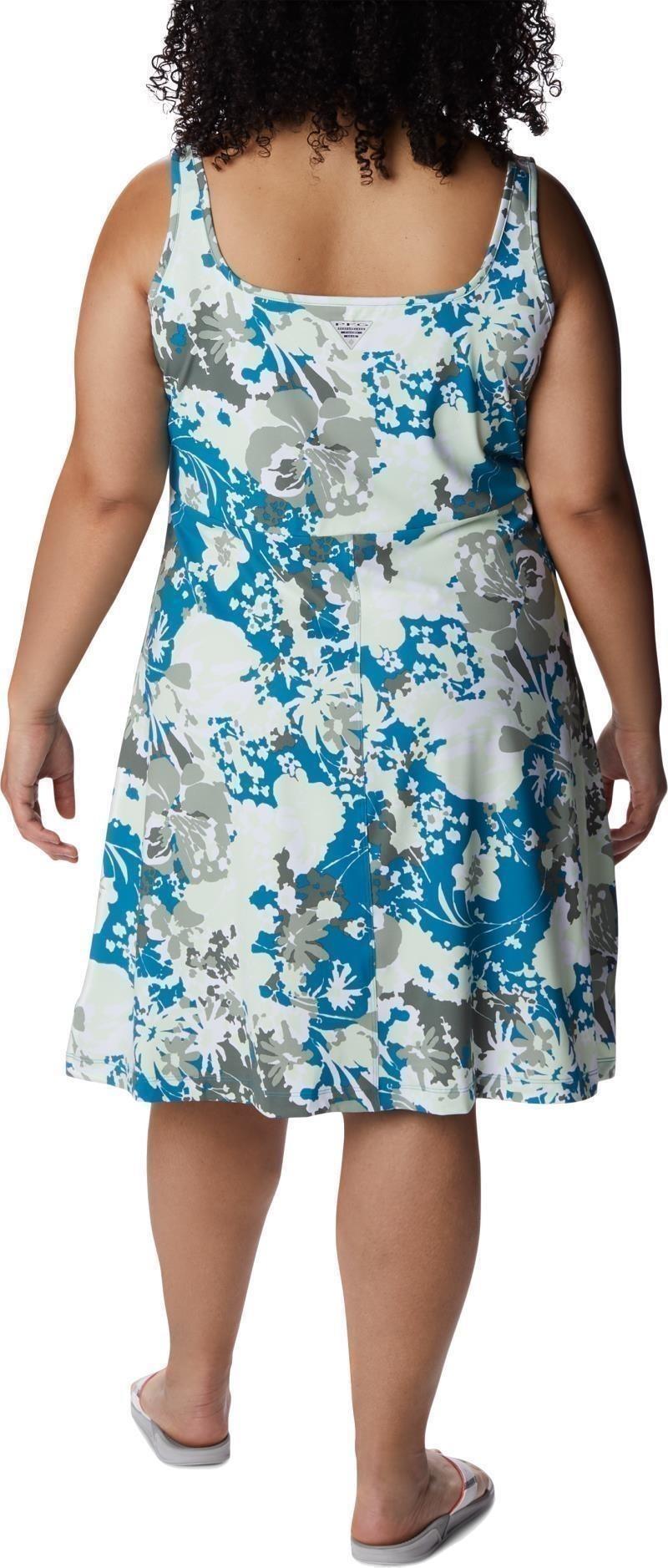 Freezer III Dress, Extended - Womens - deep marine florid meadows 1
