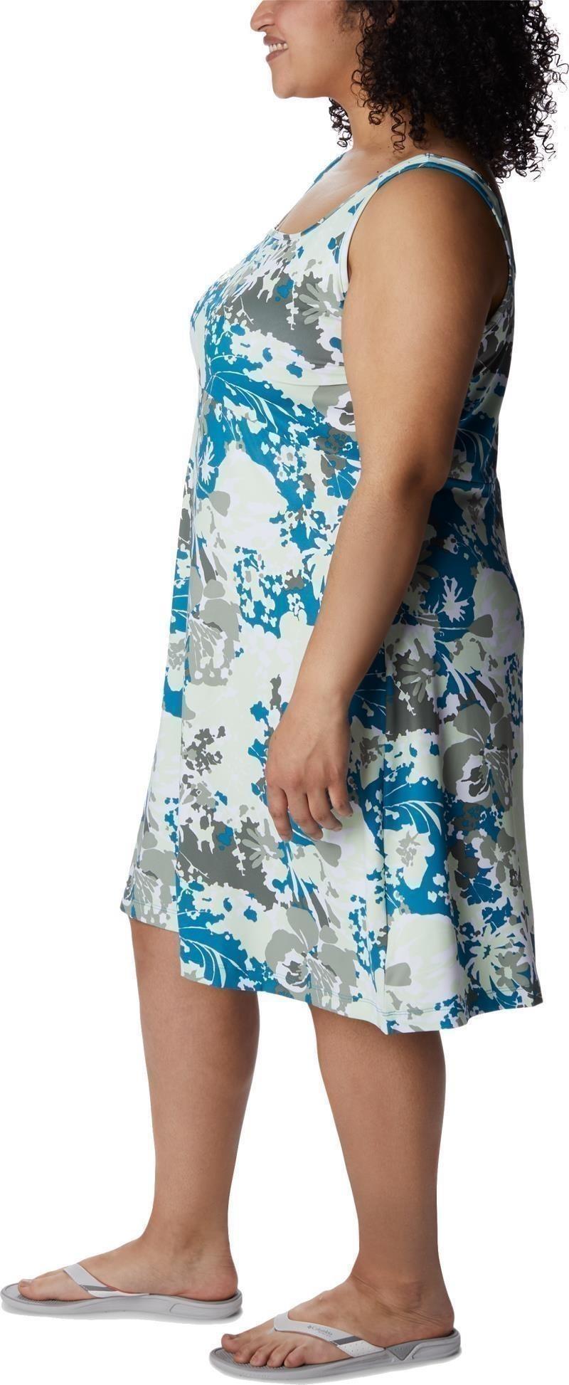 Freezer III Dress, Extended - Womens - deep marine florid meadows 1