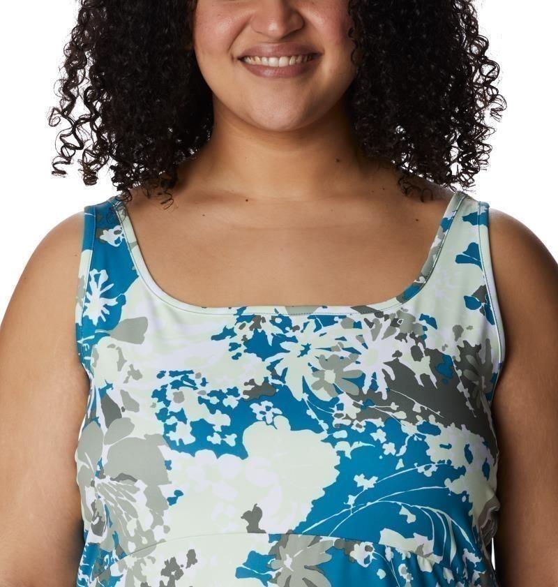 Freezer III Dress, Extended - Womens - deep marine florid meadows 1