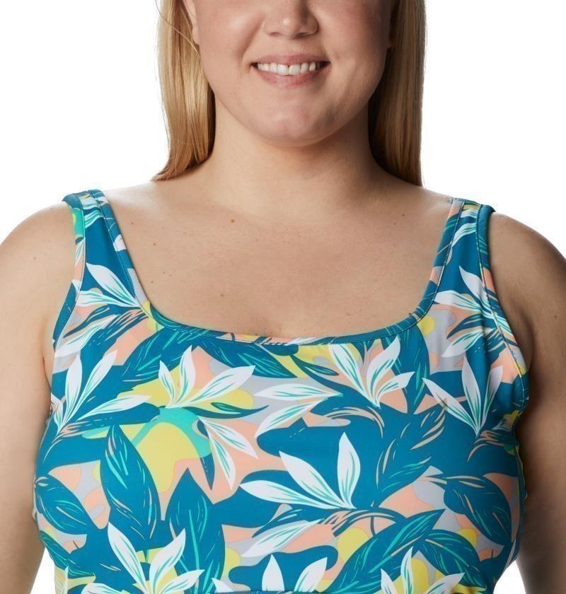 Freezer III Dress, Extended - Womens - electric turquoise hidden paradise 1